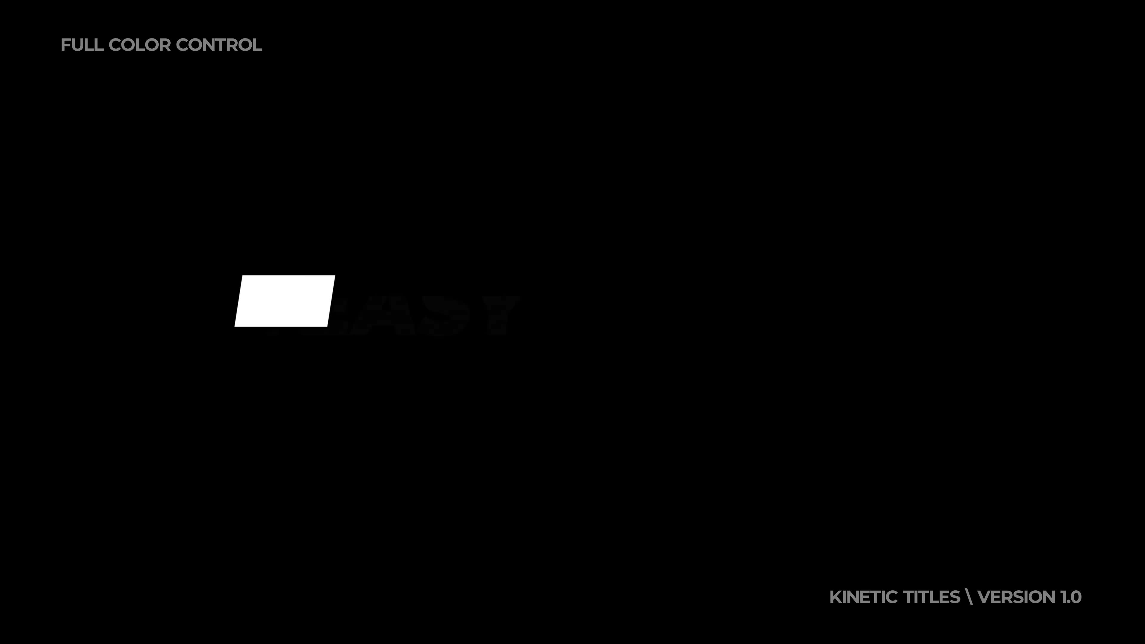 Kinetic Titles | FCPX Videohive 45191021 Apple Motion Image 3