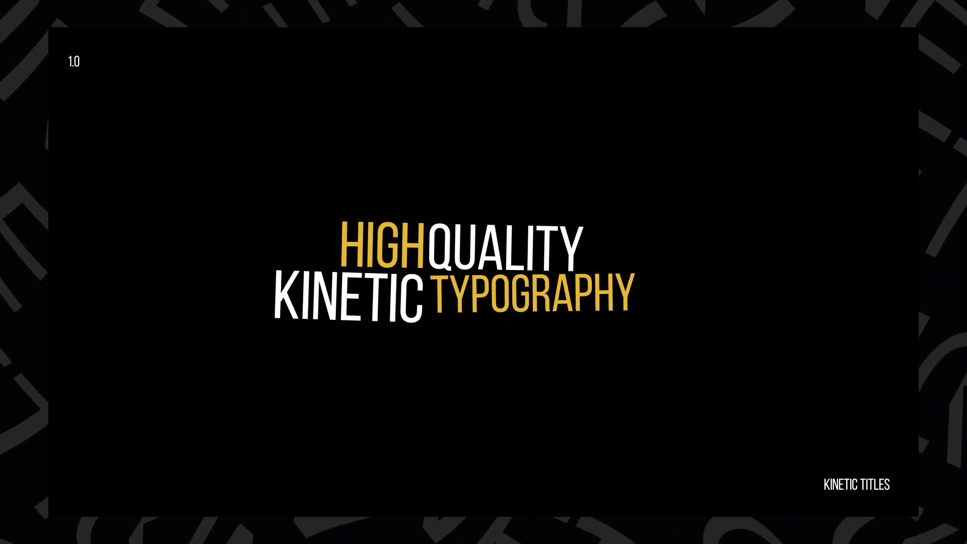 Kinetic Titles | Premiere Pro Videohive 42840888 Premiere Pro Image 4