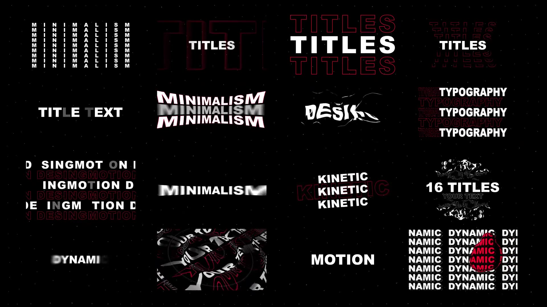 Kinetic Titles Videohive 40829022 After Effects Image 4