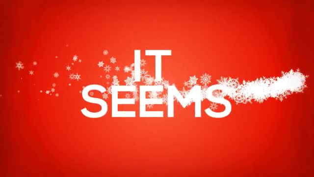 Kinetic Type Christmas Greetings Videohive 9409934 After Effects Image 1