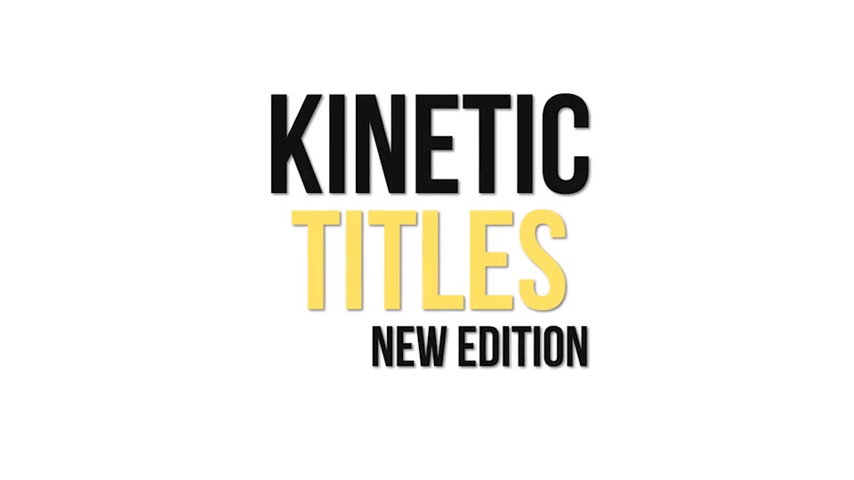 Kinetic Typography Videohive 17388750 After Effects Image 8