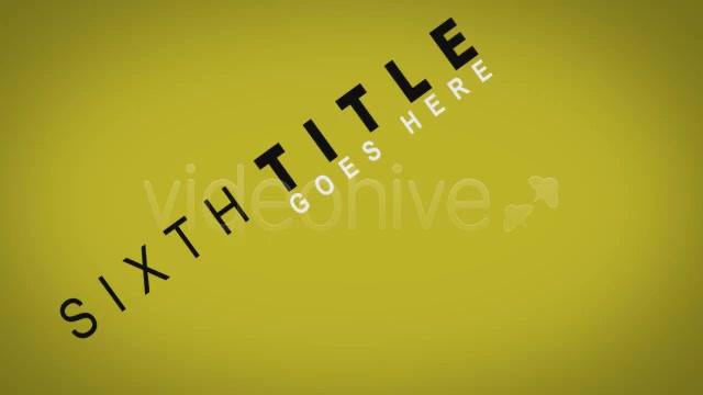 Kinetic Typography - Download Videohive 179385