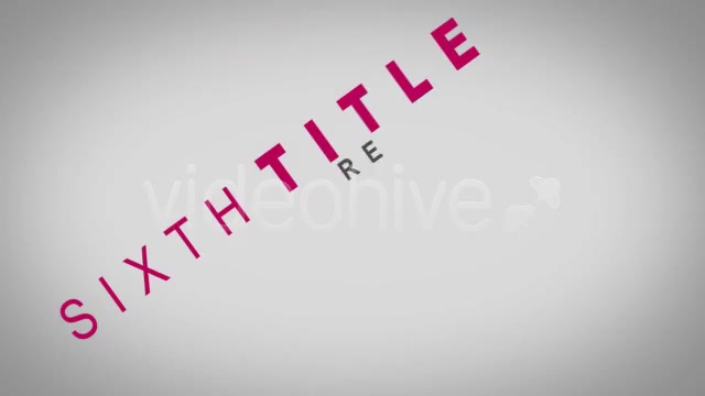 Kinetic Typography - Download Videohive 179385