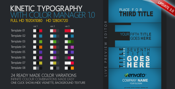 Kinetic Typography - Download Videohive 179385