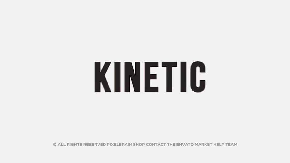 Kinetic Typography - Download Videohive 20880695