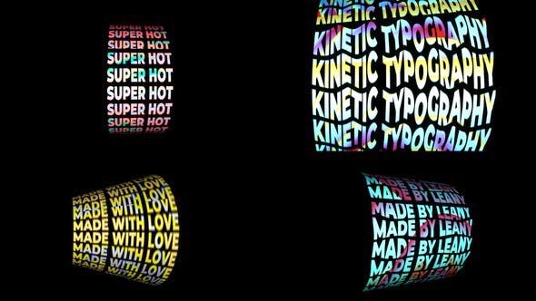 Kinetic Typography - Download Videohive 30895341