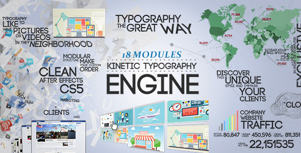 Kinetic Typography Engine - Download Videohive 6990446