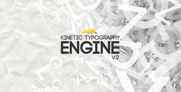Kinetic Typography Engine V2 4K - Download Videohive 15751421