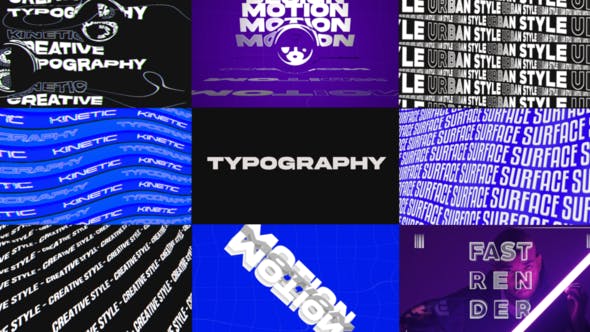 Kinetic Typography Final Cut Pro X & Apple Motion - Videohive 27272356 Download