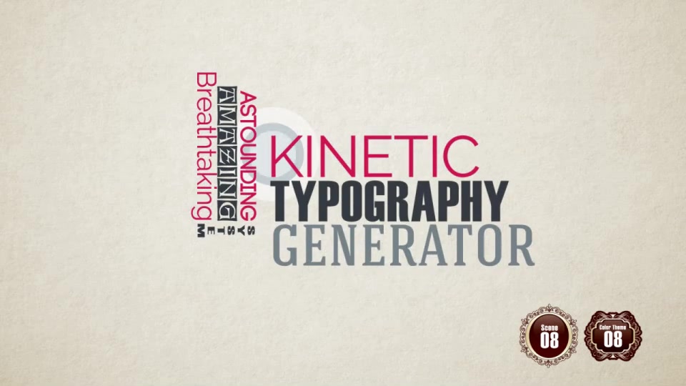 Kinetic Typography Generator Toolkit - Download Videohive 6840651