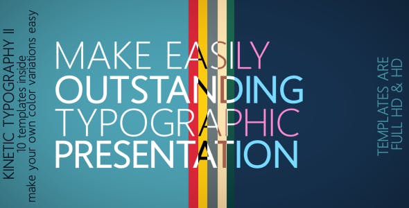 Kinetic Typography II - Download Videohive 1995372