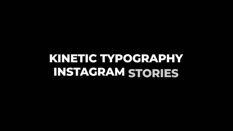 Kinetic Typography Instagram Stories Videohive 26002437 After Effects Image 2