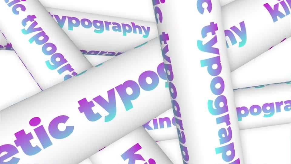 Kinetic Typography Posters Videohive 27750270 After Effects Image 1