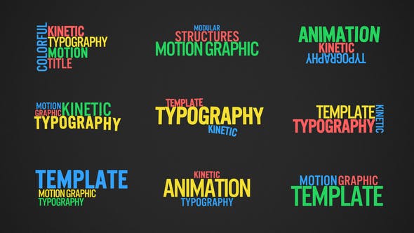 Kinetic Typography V1 - 40750888 Videohive Download
