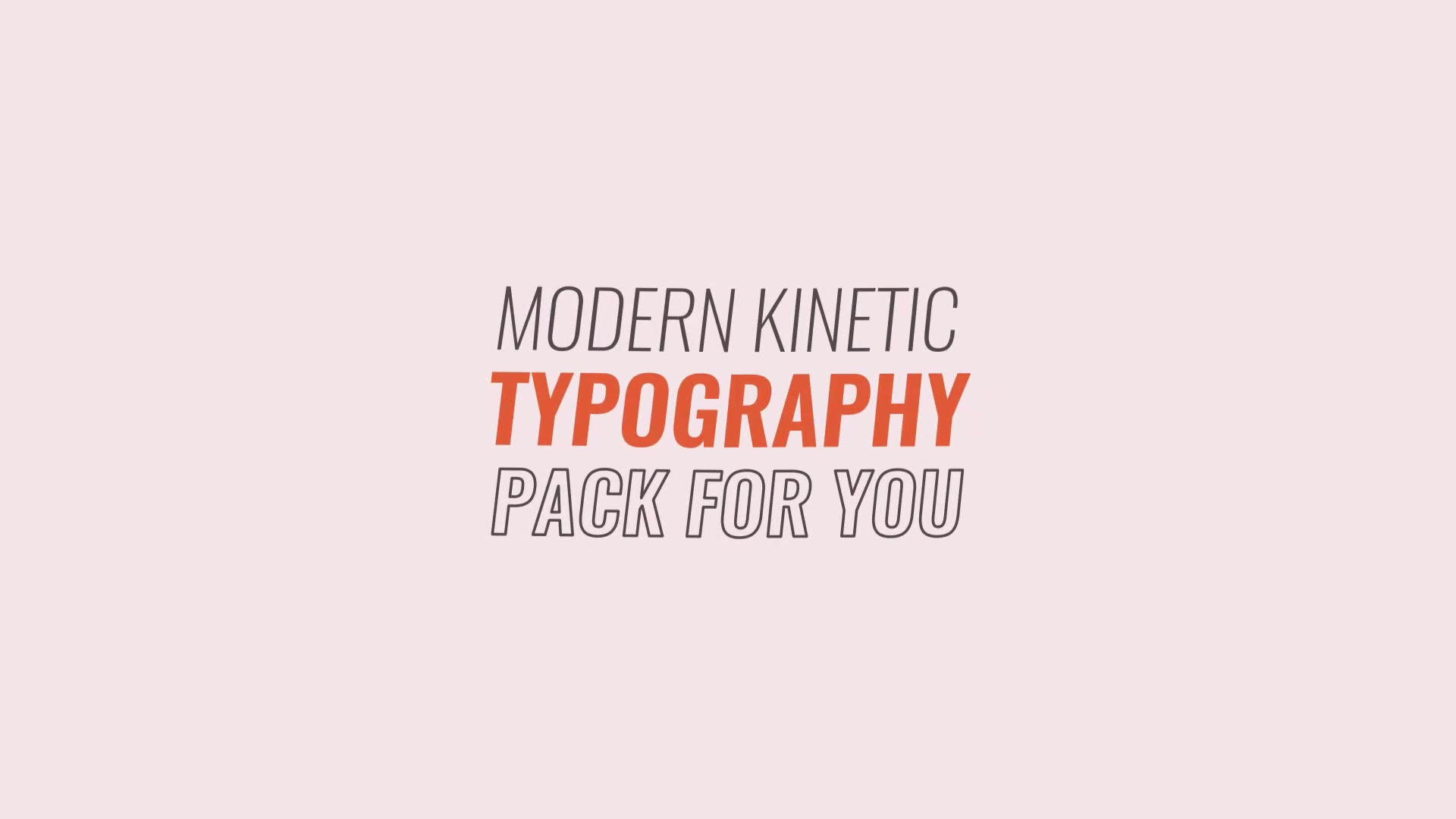 Kinetic Typography V.1 Videohive 30019721 DaVinci Resolve Image 11