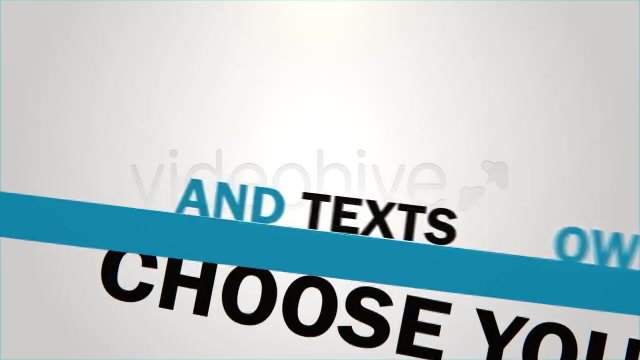 Kinetic Typography Videohive 4706469 After Effects Image 7