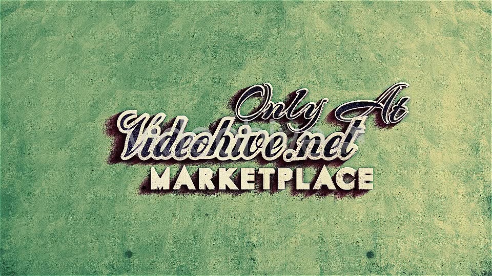 Kinetic Typography, Vintage Retro Style - Download Videohive 4799271