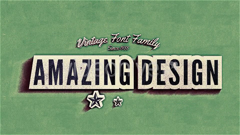 Kinetic Typography, Vintage Retro Style - Download Videohive 4799271