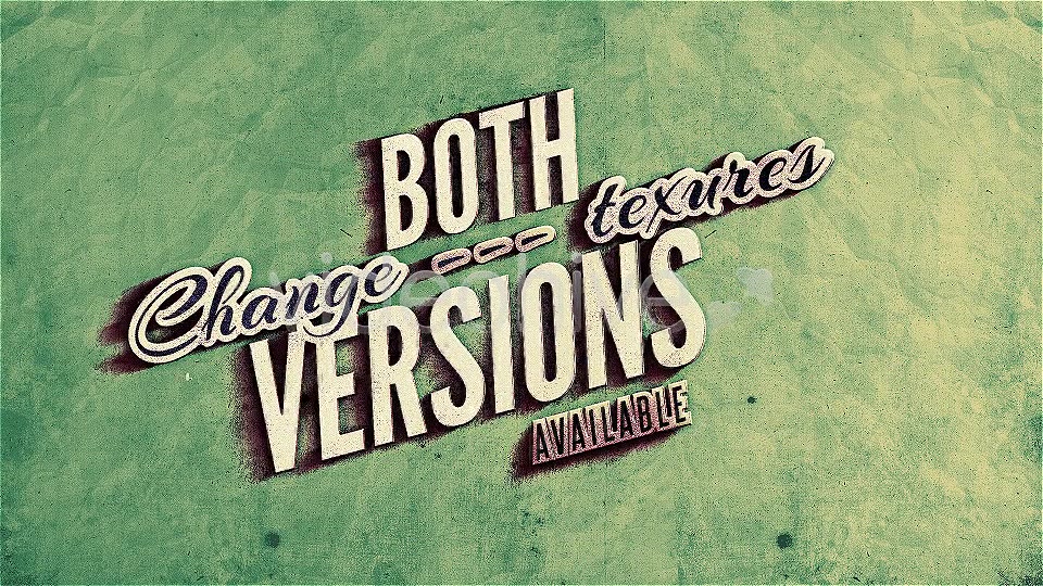 Kinetic Typography, Vintage Retro Style - Download Videohive 4799271