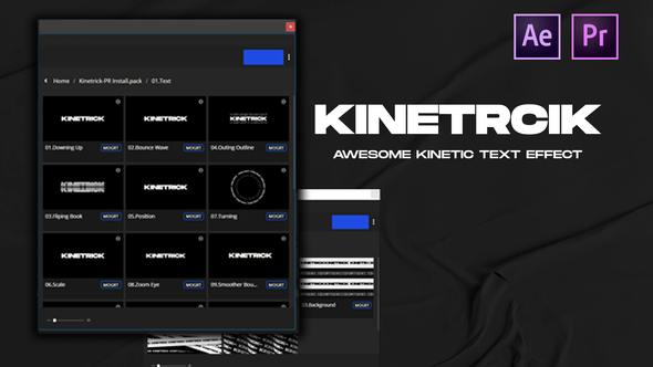 Kinetrick Text Effect - 34112619 Download Videohive