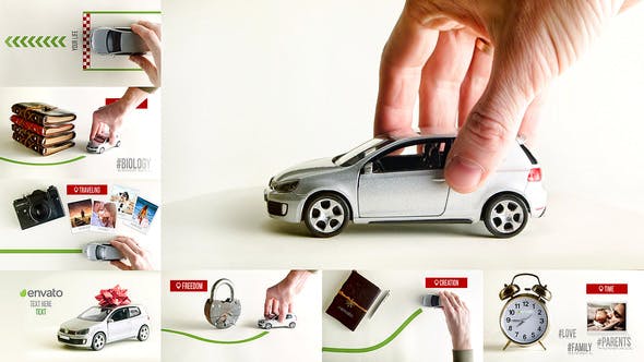 Kit Auto Promo | Traveling | Timeline | Navigation | Taxi - Download 21748984 Videohive