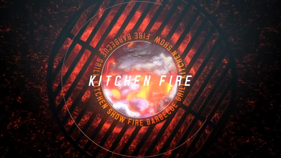 Kitchen Fire Grill Package Videohive 17119462 After Effects Image 1