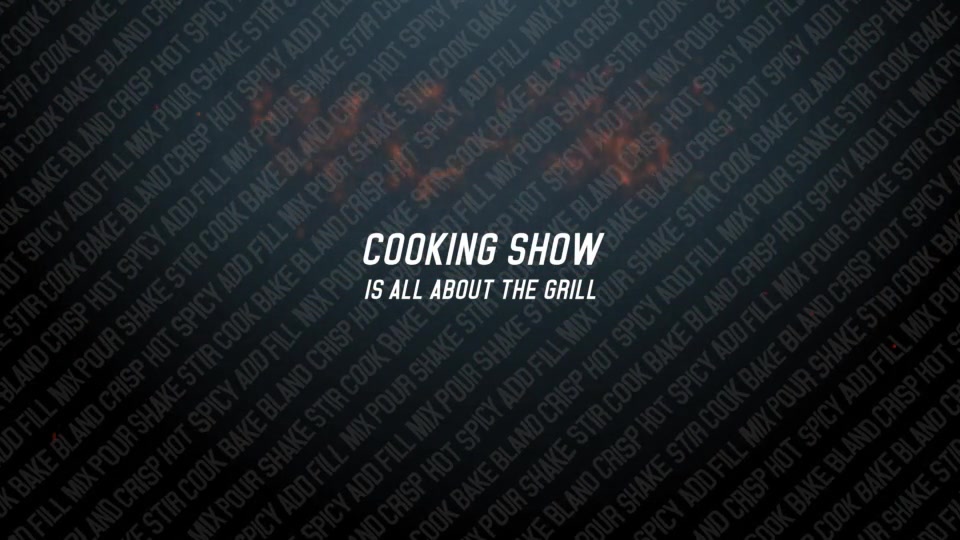 Kitchen Fire Grill Package Videohive 17119462 After Effects Image 3