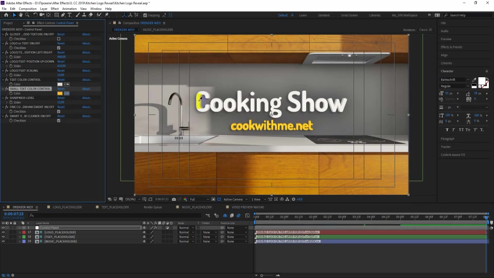 Kitchen Logo Reveal Videohive 34164849 After Effects Image 7