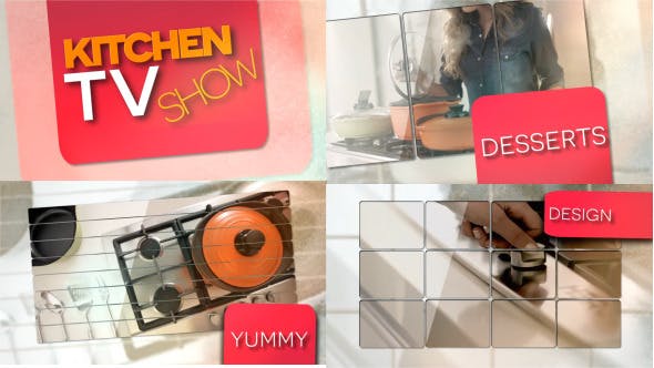 kitchen tv show videohive free download after effects templates