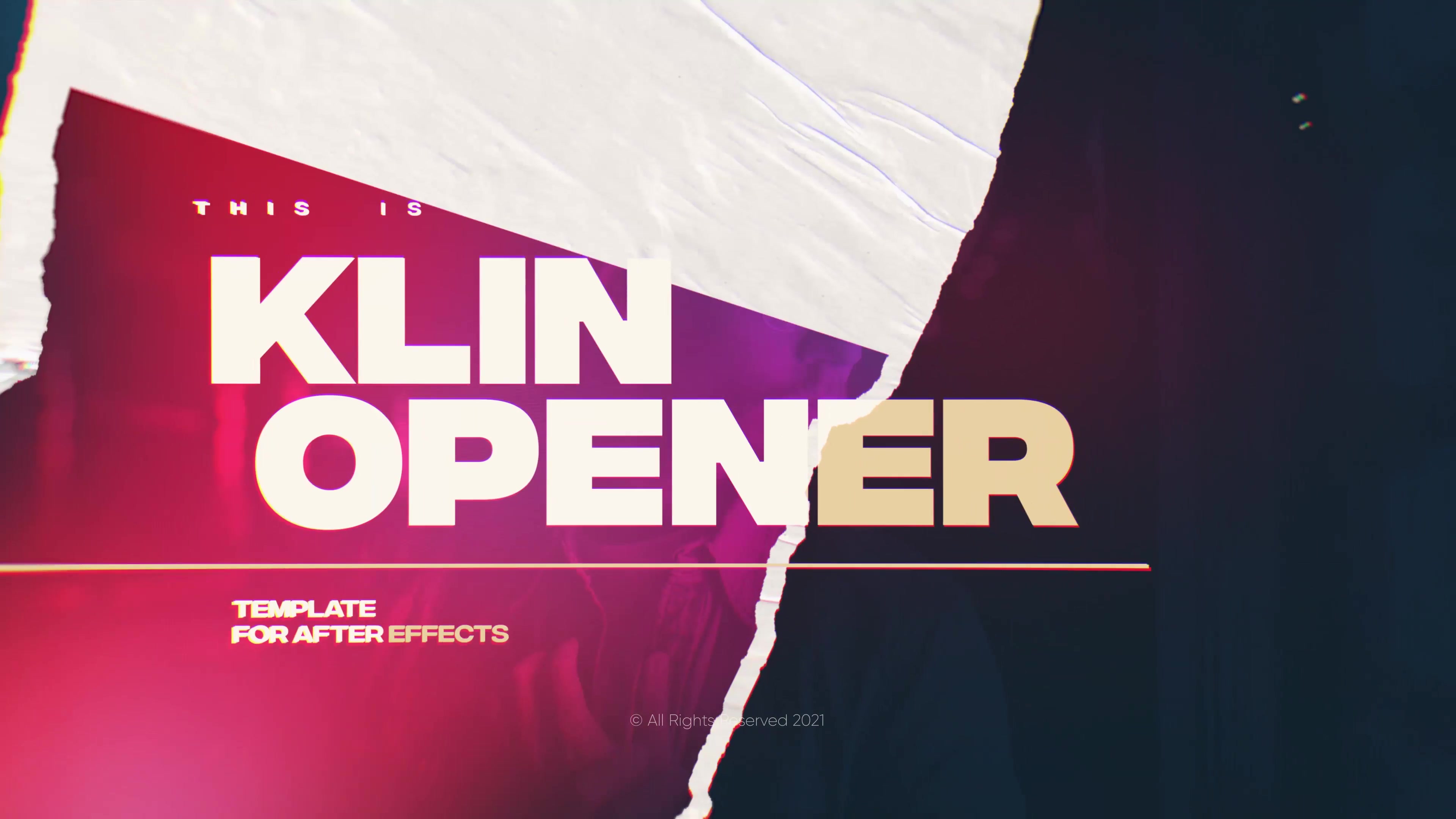 KLIN Typography Opener Stories Videohive 33397642 After Effects Image 2