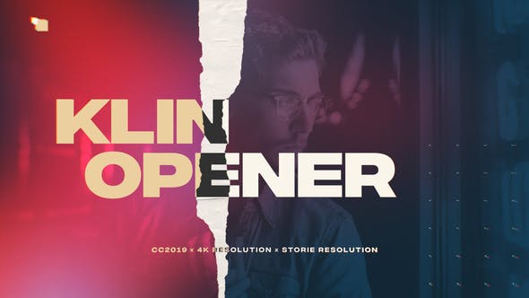 KLIN Typography Opener Stories - Videohive Download 33397642