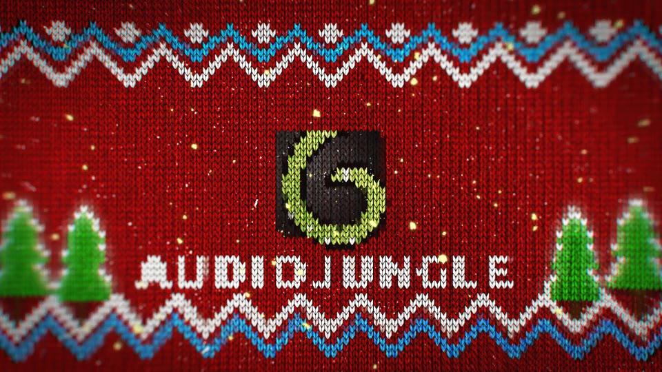 Knitted Christmas Sweater Logo Reveal - Download Videohive 19078304