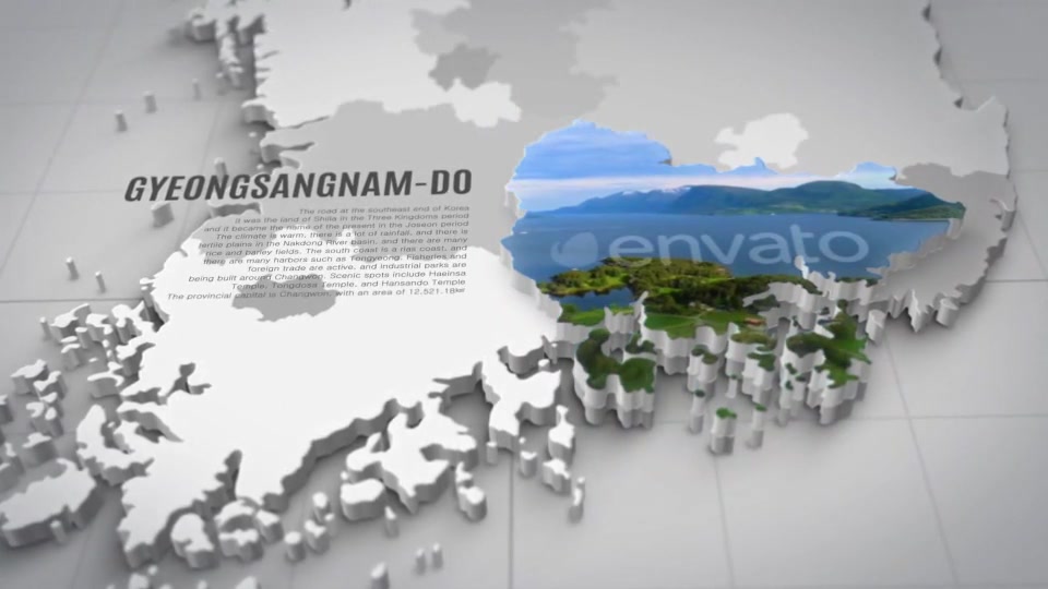 Korea Map Videohive 22777962 After Effects Image 10