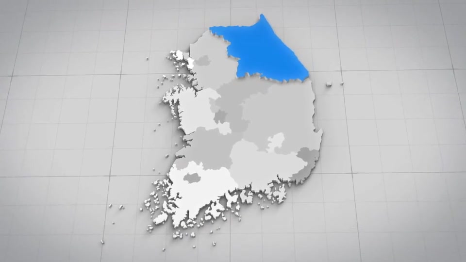 Korea Map Videohive 22777962 After Effects Image 2