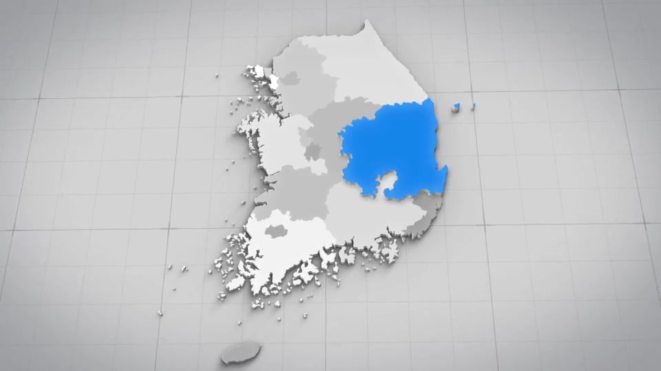 Korea Map Videohive 22777962 After Effects Image 6