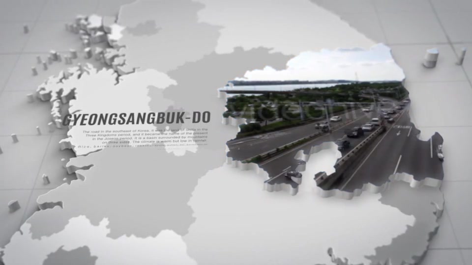 Korea Map Videohive 22777962 After Effects Image 7