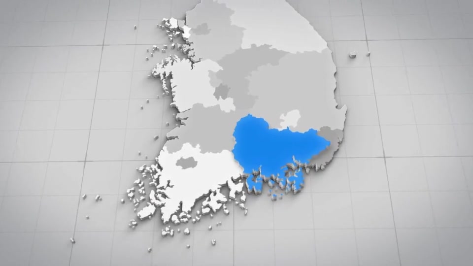 Korea Map Videohive 22777962 After Effects Image 9