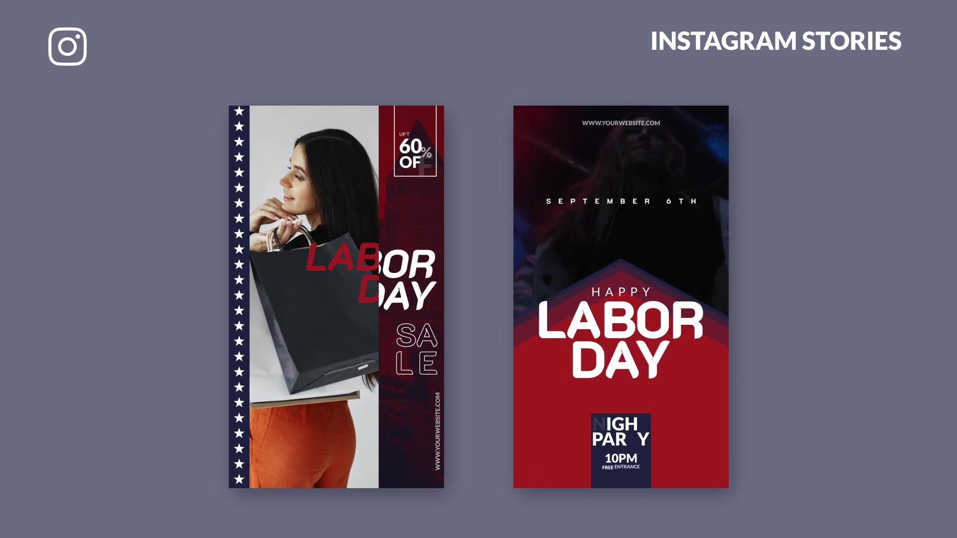 Labor Day Instagram Posts & Stories B103 Videohive 33307706 After Effects Image 11