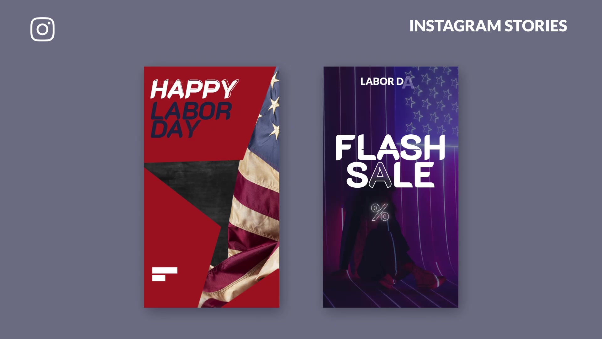 Labor Day Instagram Posts & Stories B103 Videohive 33307706 After Effects Image 12