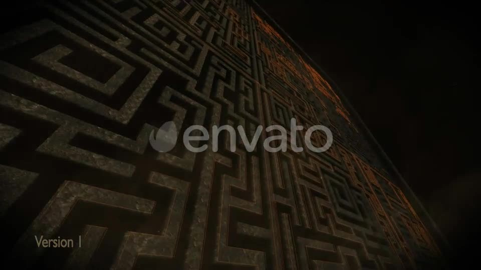 Labyrinth Maze Rock Logo Videohive 21613708 After Effects Image 1