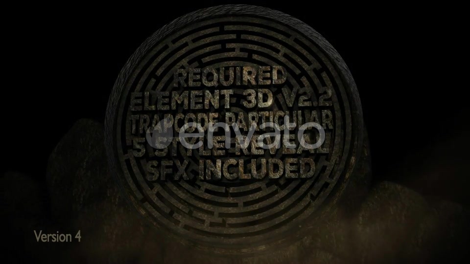 Labyrinth Maze Rock Logo Videohive 21613708 After Effects Image 10