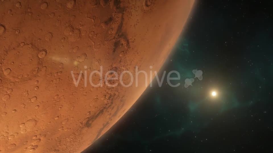 Lander Approaching Mars - Download Videohive 16354671