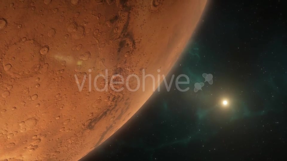 Lander Approaching Mars - Download Videohive 16354671