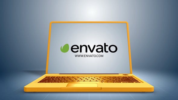 Laptop Logo - Videohive 30345872 Download
