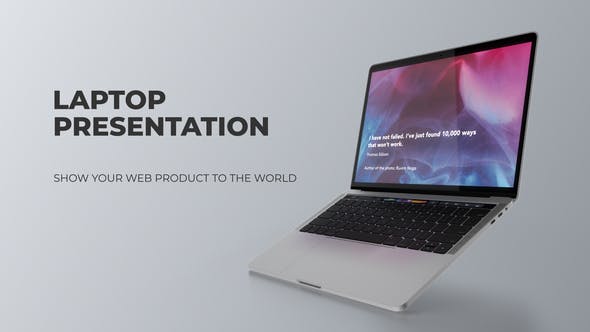 Laptop Presentation - Videohive 23007050 Download