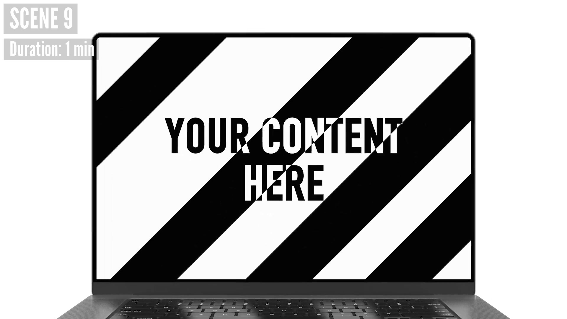 Laptop Screen Mockup Collection 15 Animated Scenes AE Template Videohive 51277675 After Effects Image 7