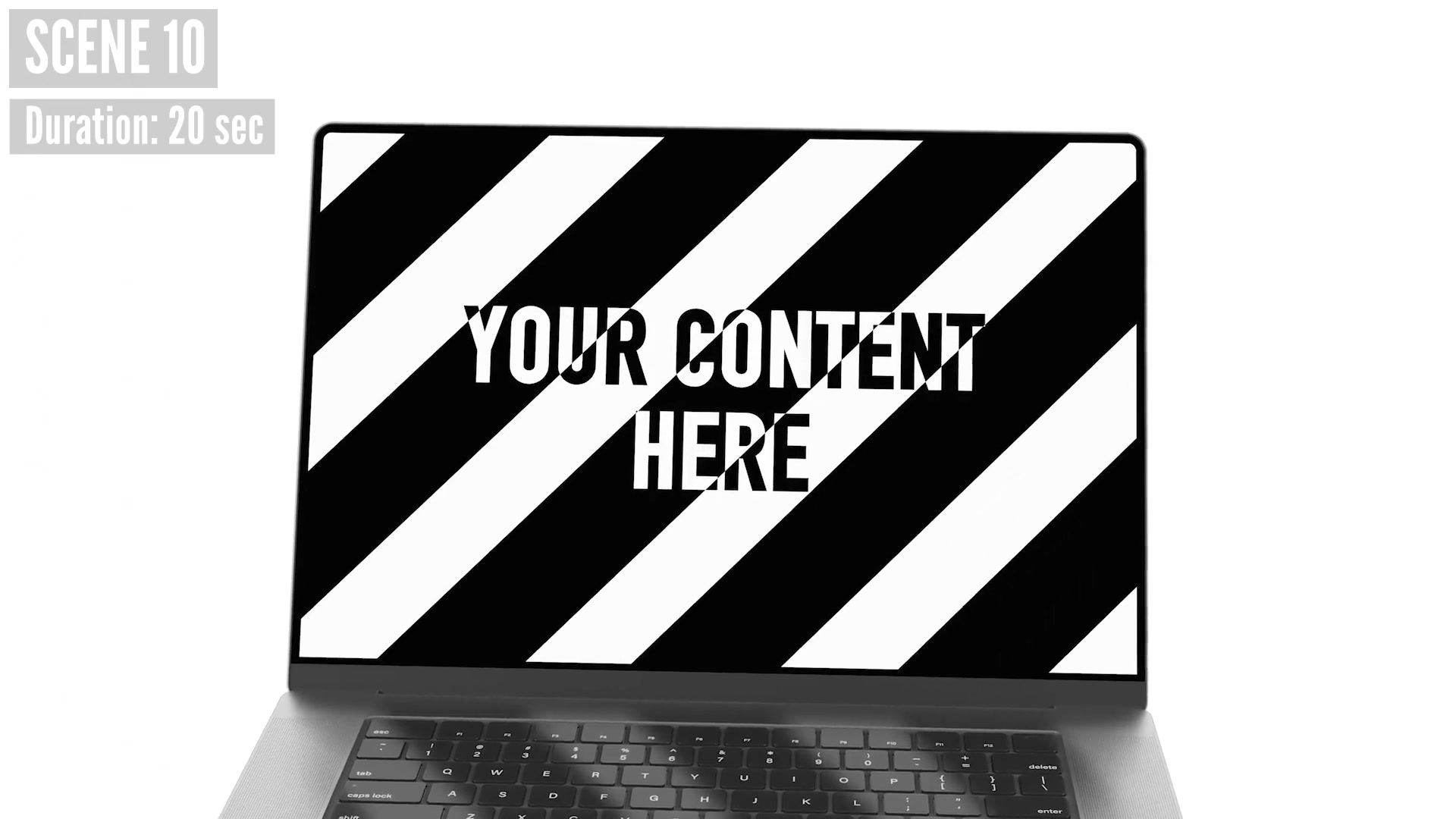 Laptop Screen Mockup Collection 15 Animated Scenes AE Template Videohive 51277675 After Effects Image 9