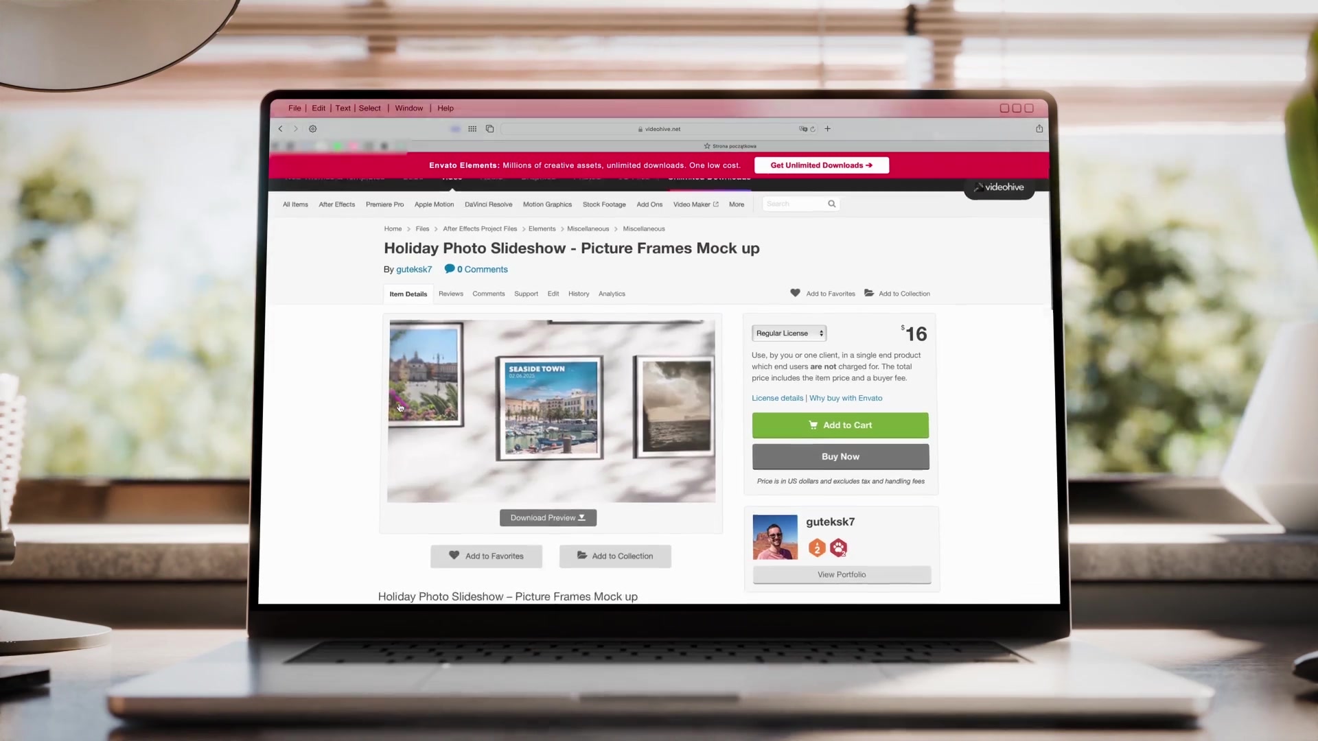 Laptop Screen Modular Mockup – 5 Animated Scenes with Drag & Drop | After Effects Videohive 51915984 After Effects Image 10