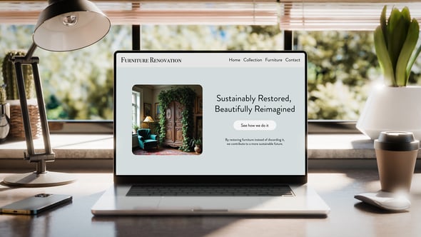 Laptop Screen Modular Mockup – 5 Animated Scenes with Drag & Drop | After Effects - Videohive Download 51915984