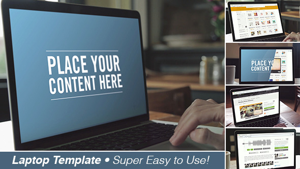 Laptop Screen Template - Download Videohive 11608190